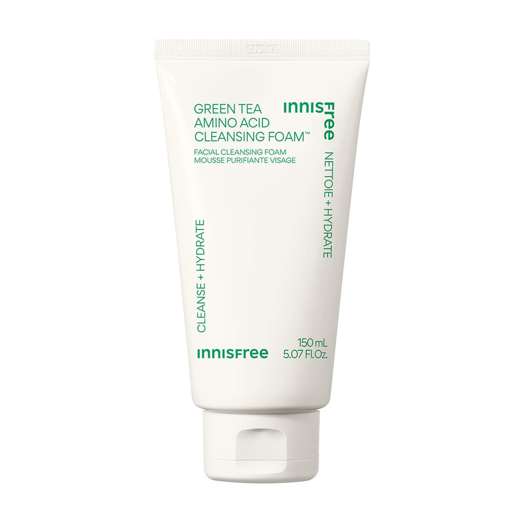 Innisfree Green Tea Amino Acid Cleansing Foam Gentle Face Cleanser