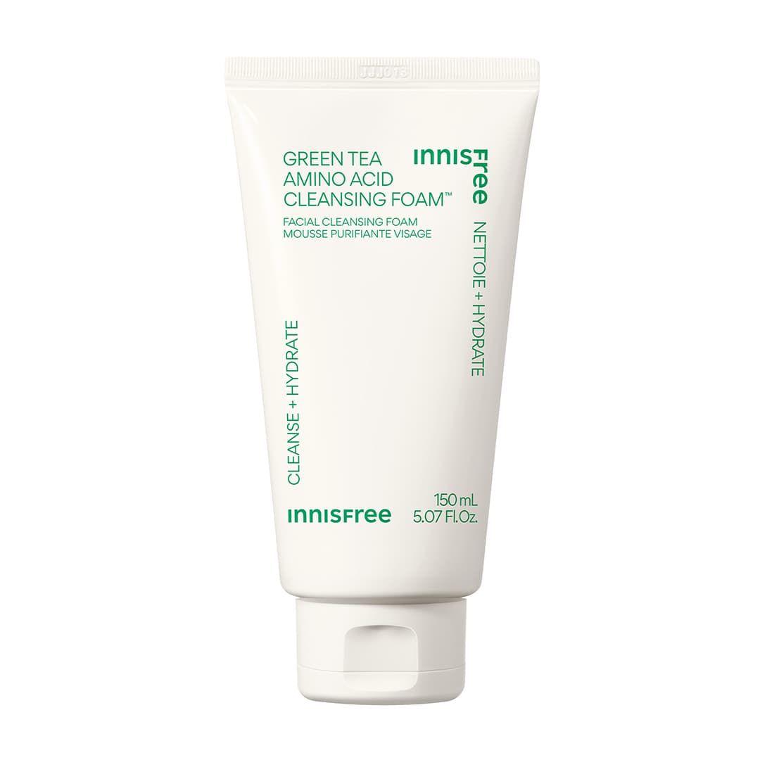 Innisfree Green Tea Amino Acid Cleansing Foam Gentle Face Cleanser