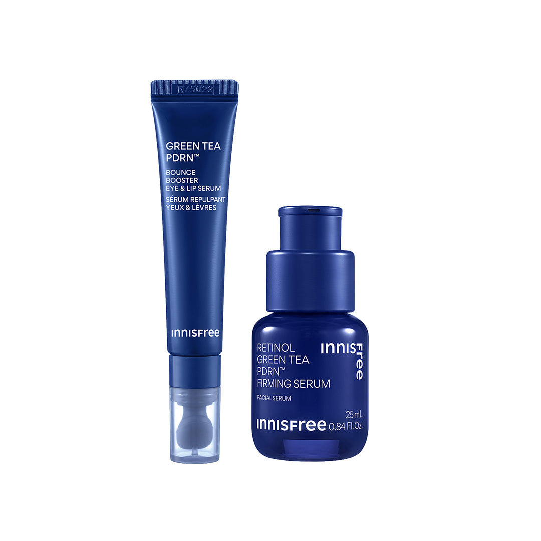 Innisfree Green Tea Peptide Complex Smooth Firm and Glow Duo