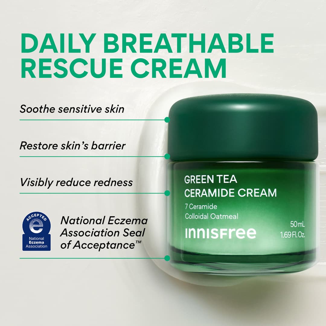 Innisfree Green Tea Ceramide Skin Rescue Duo