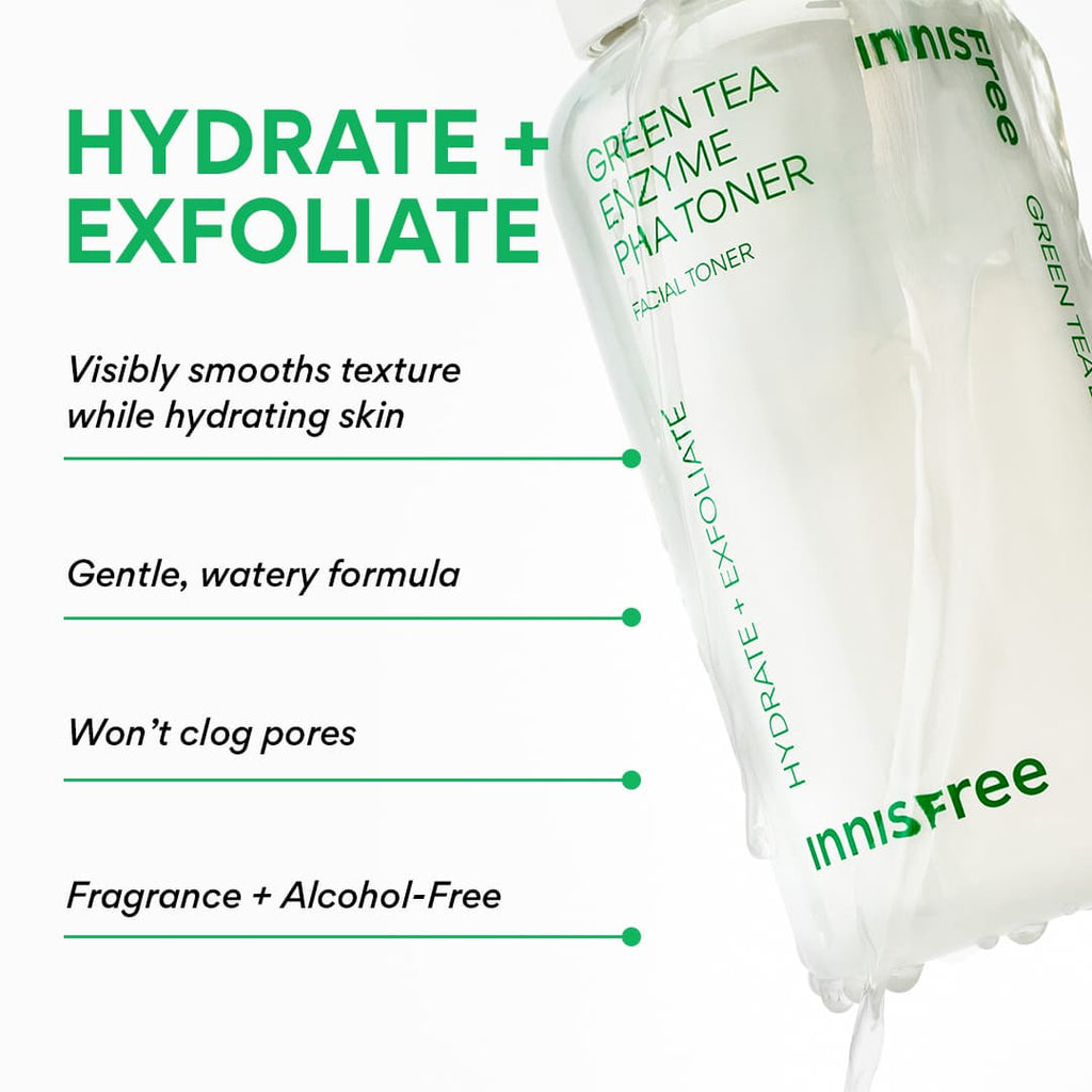 Innisfree Green Tea Enzyme Soft Exfoliating Care Toner