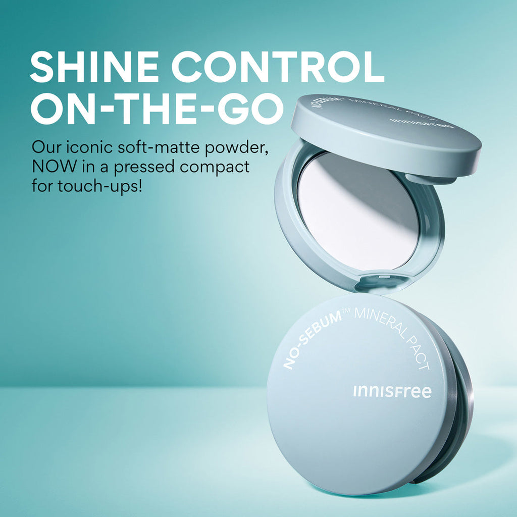 Innisfree Oil Control Mineral Powder - Loose and Pressed Powder