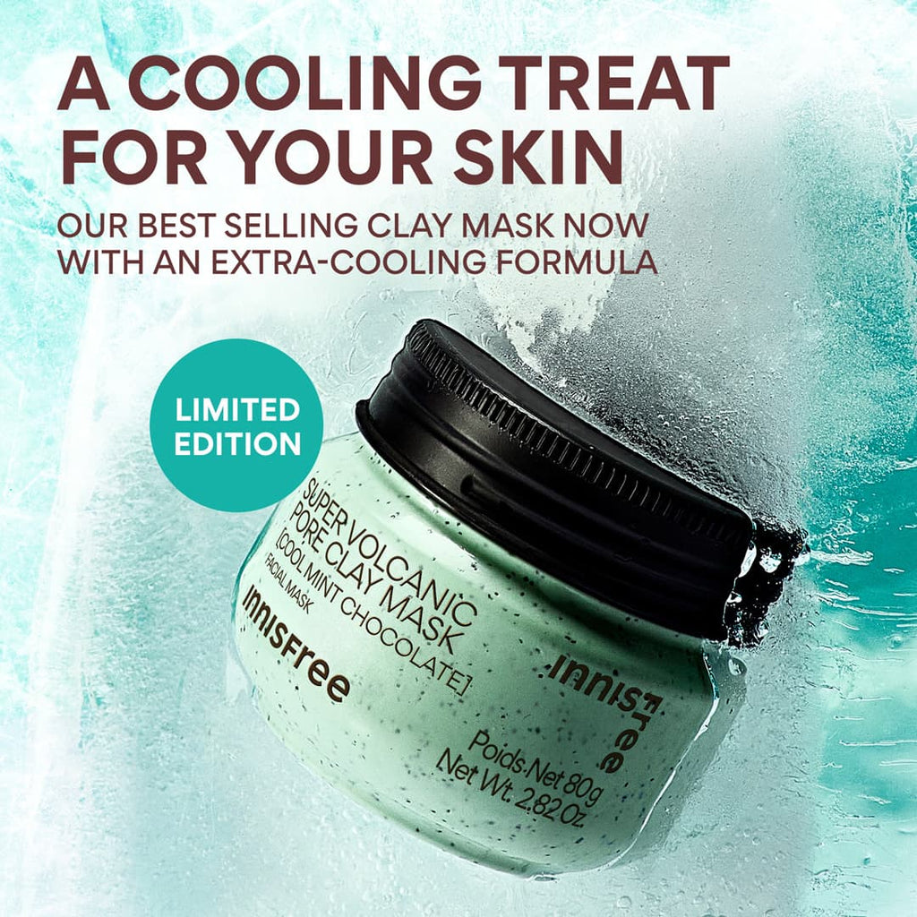 Innisfree Super Volcanic Clarifying Clay Mask Deep Cleanse and Fresh-Looking Skin