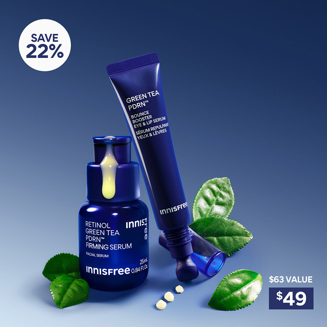 Innisfree Green Tea Peptide Complex Smooth Firm and Glow Duo