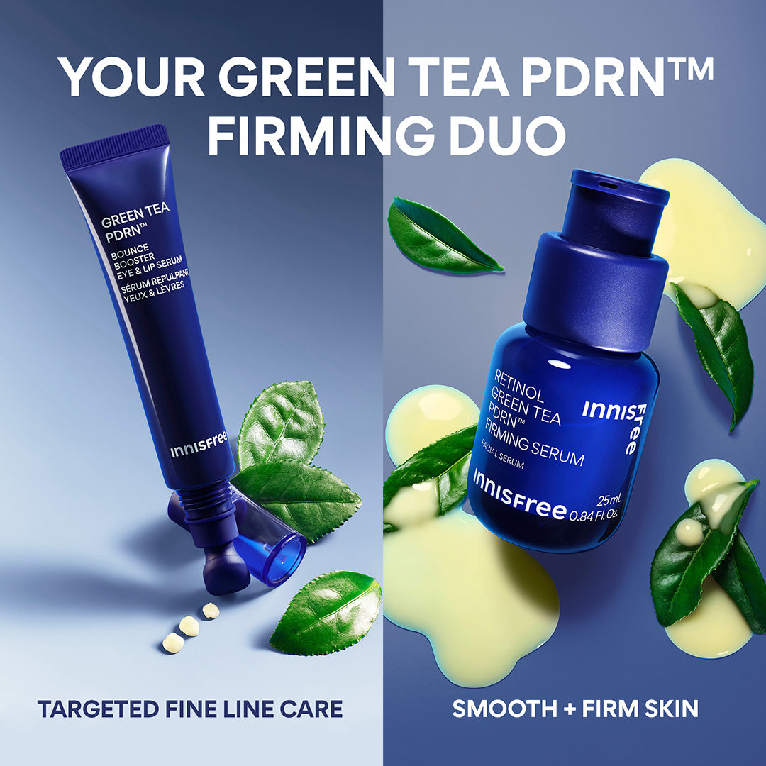 Innisfree Green Tea Peptide Complex Smooth Firm and Glow Duo
