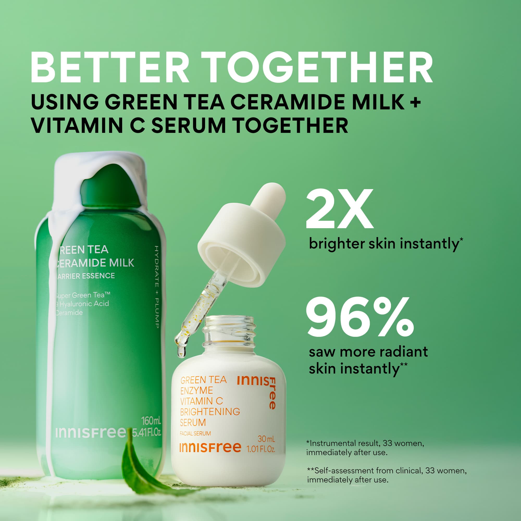 Innisfree Supercharged Hydration and Brightening Duo