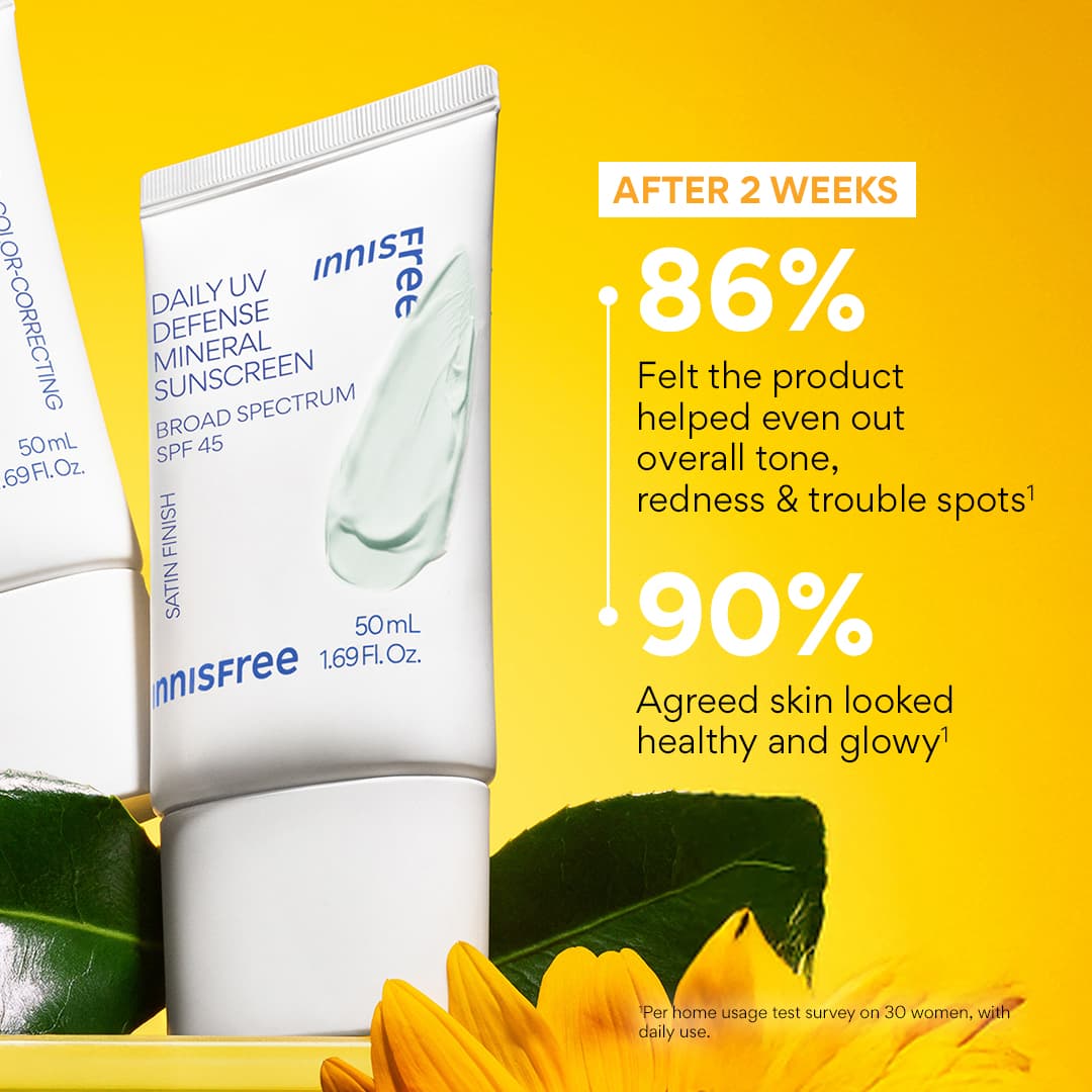 Innisfree Daily Sun Care Defense Mineral Sun Care Daily Sun Care with Color Correcting