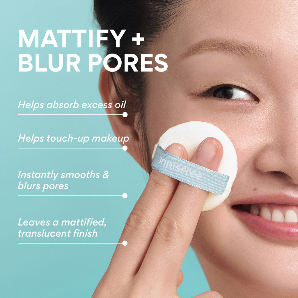 Innisfree Oil Control Mineral Powder - Loose and Pressed Powder