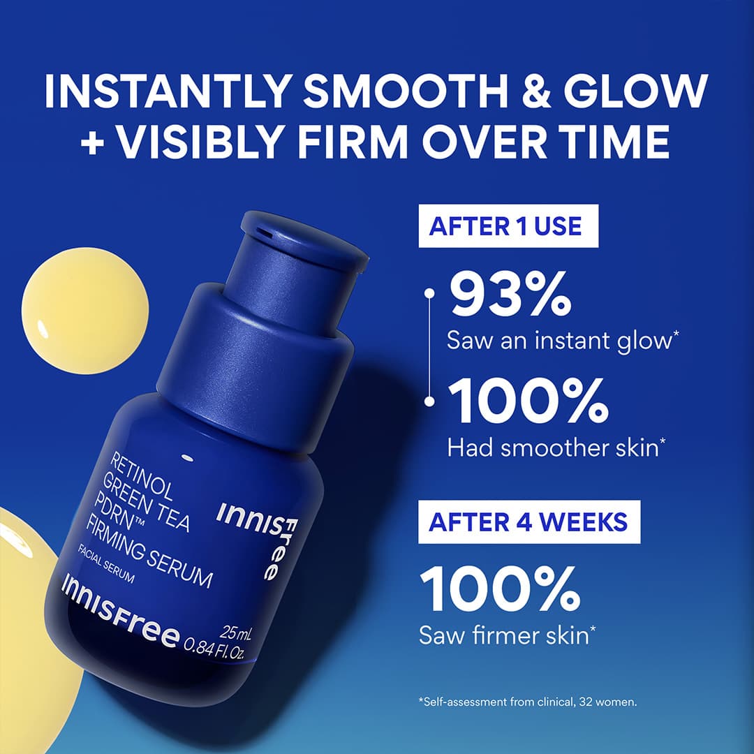 Innisfree Green Tea Peptide Complex Smooth Firm and Glow Duo