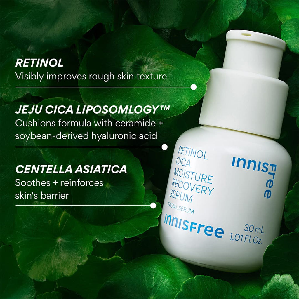 Innisfree Renewing Cica Moisture Recovery Serum - Facial Serum