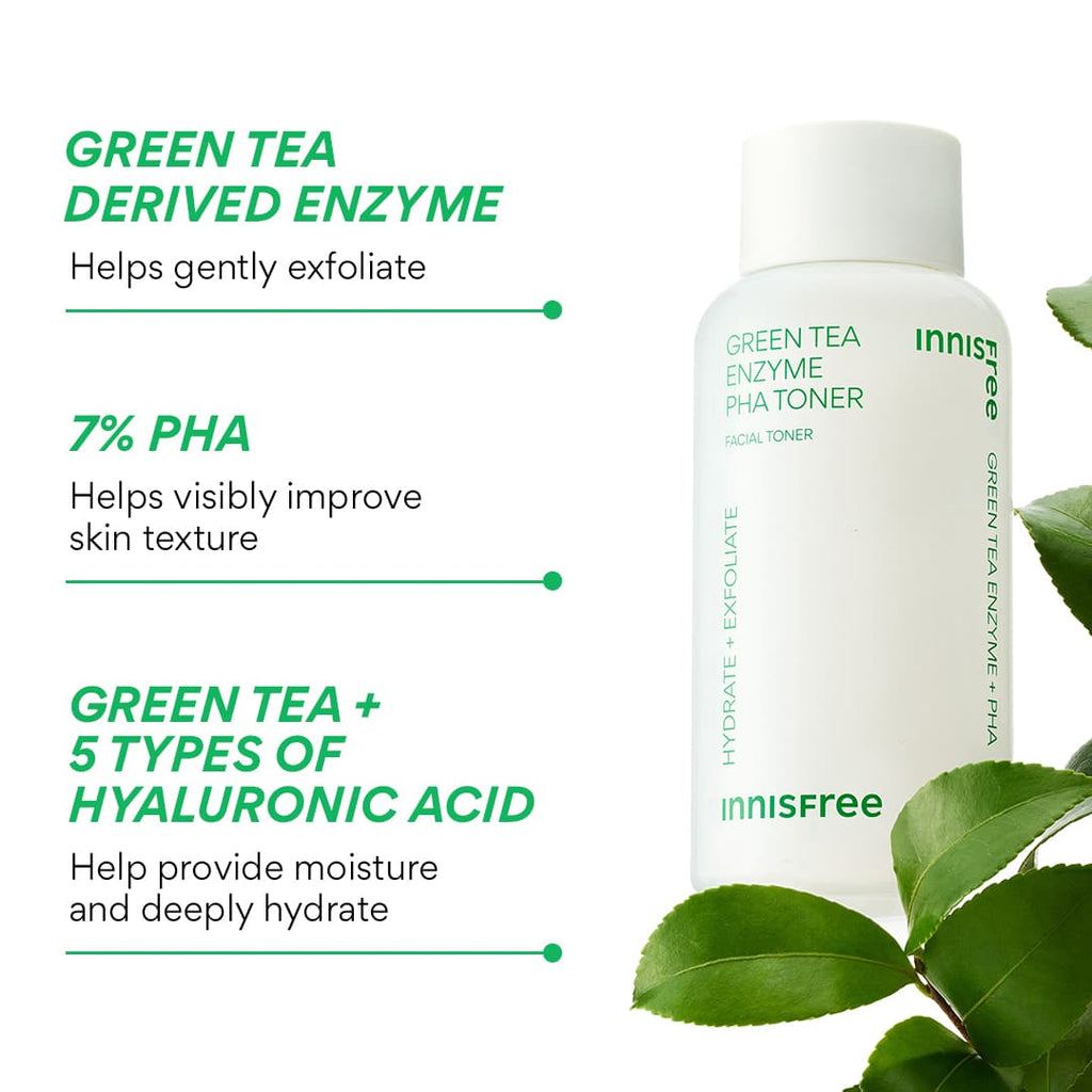 Innisfree Green Tea Enzyme Soft Exfoliating Care Toner
