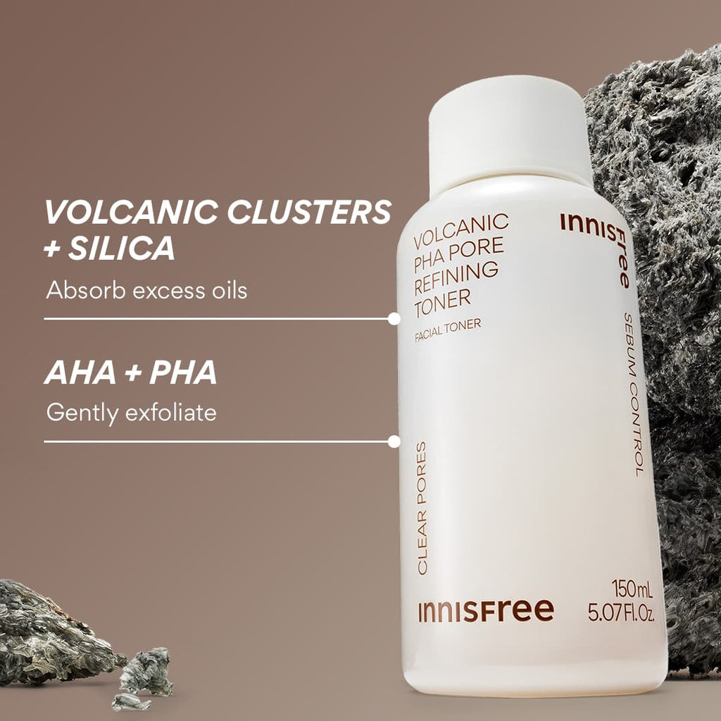 Innisfree Volcanic Soft Exfoliating Care Texture-Refining Toner