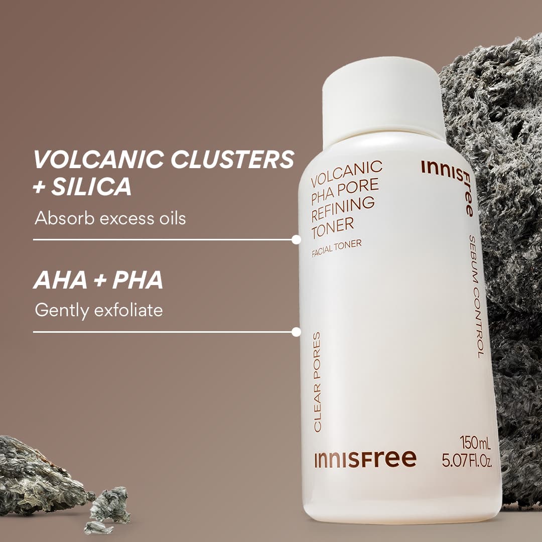 Innisfree Volcanic Soft Exfoliating Care Texture-Refining Toner