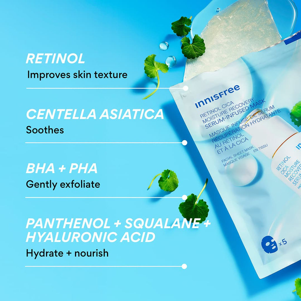 Innisfree Serum-Infused Sheet Mask 5 Pack