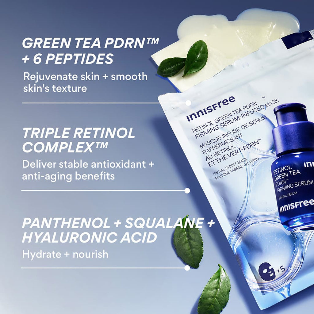 Innisfree Serum-Infused Sheet Mask 5 Pack