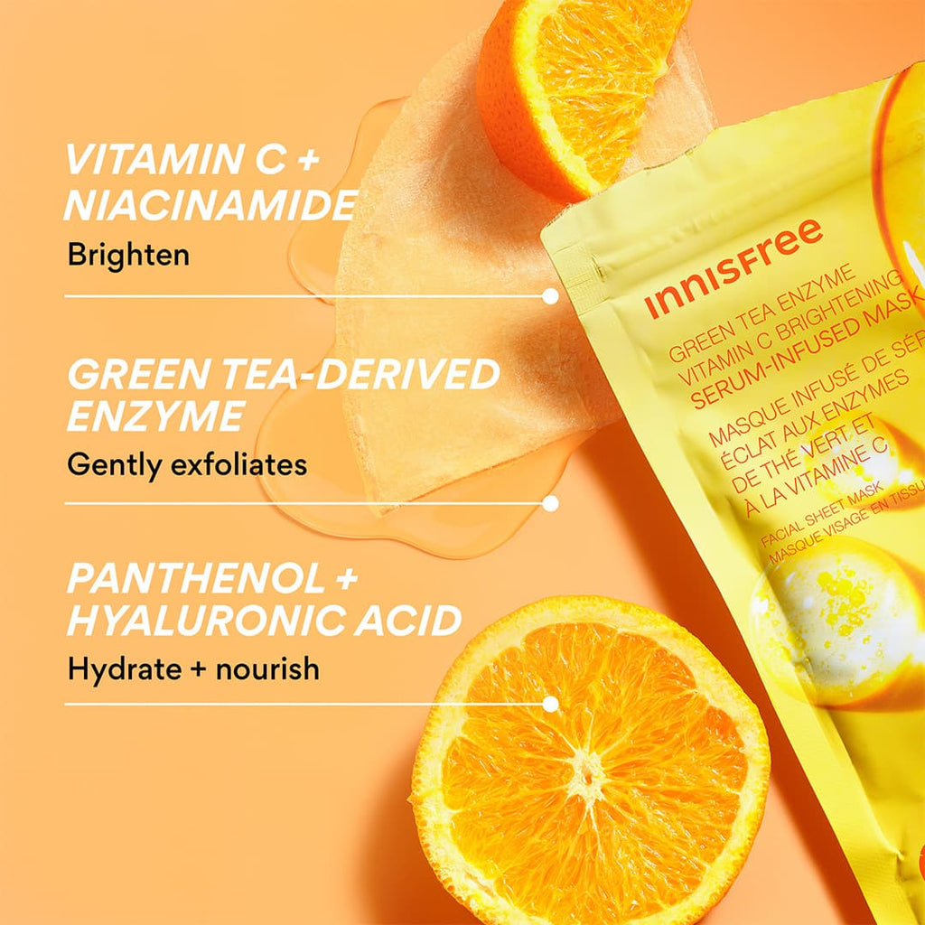 Innisfree Serum-Infused Sheet Mask 5 Pack