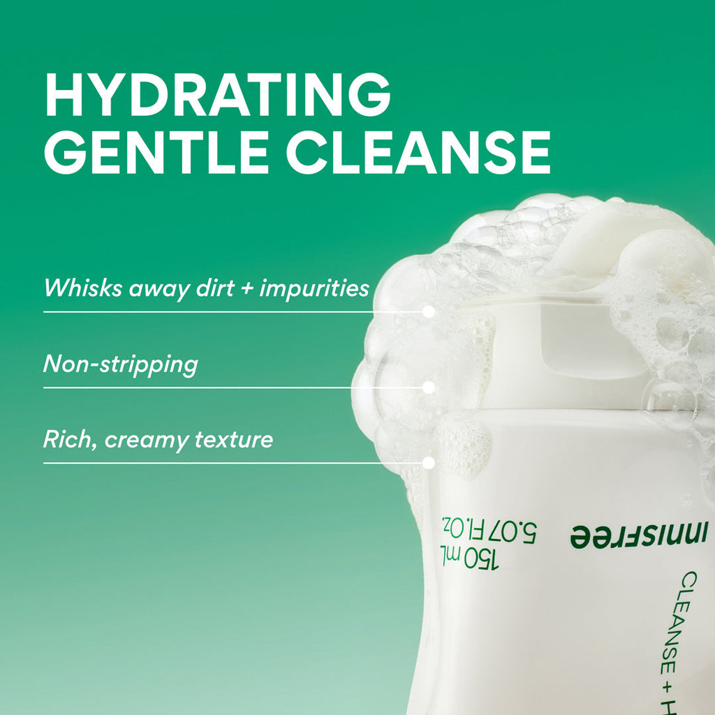 Innisfree Green Tea Mini Double Cleanse and Hydrate Trio