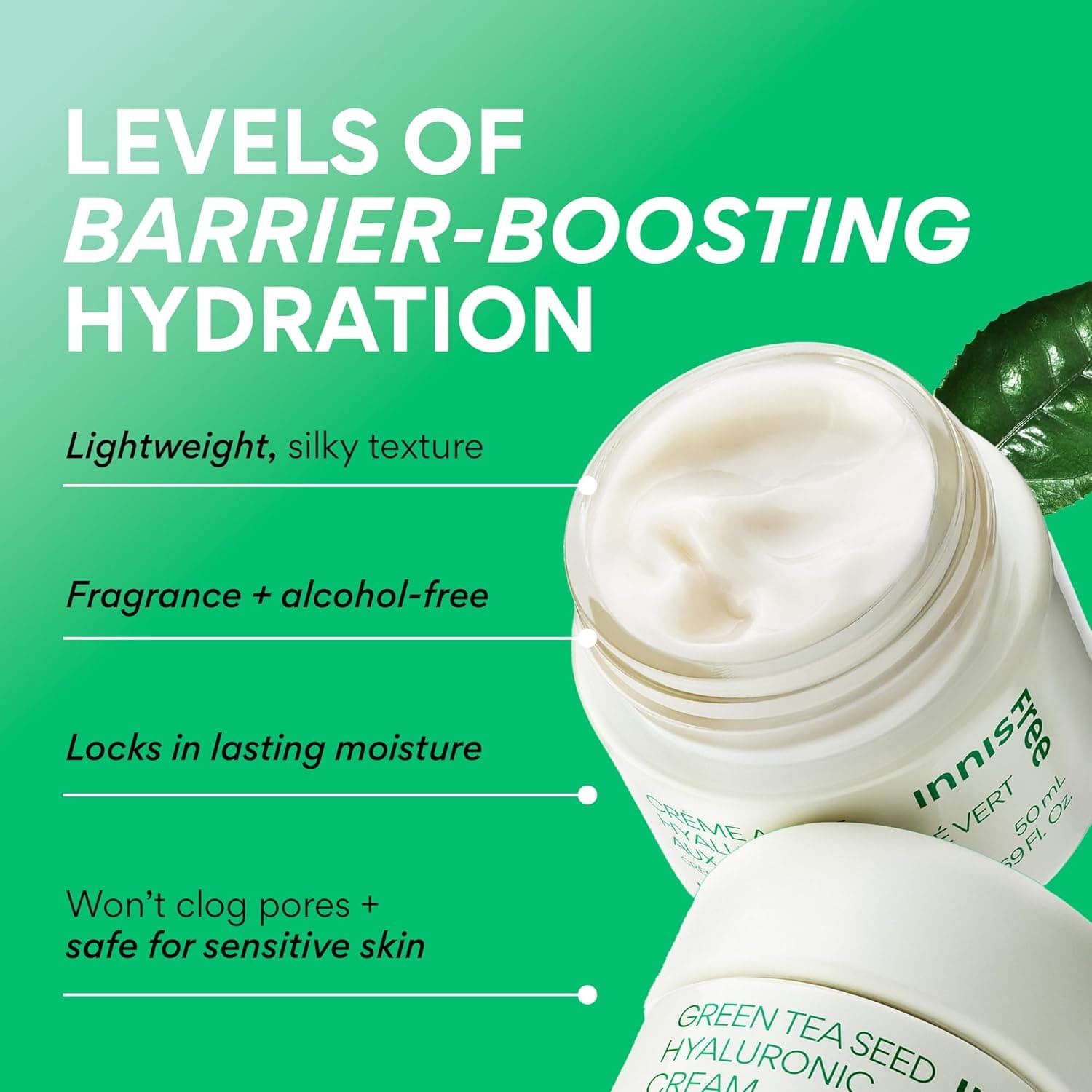 Innisfree Super Charged Green Tea Healthy Barrier Duo Set
