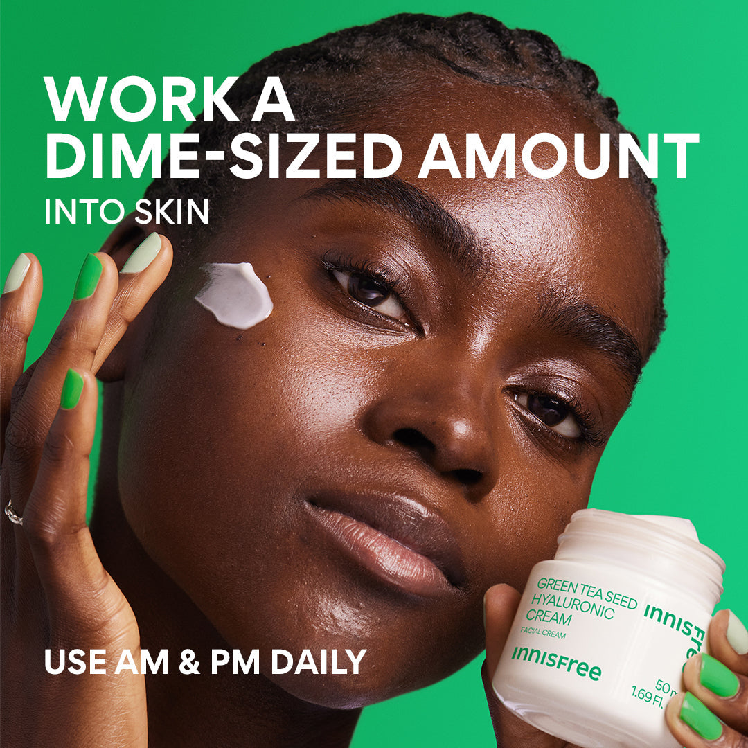 Innisfree Green Tea Seed Hyaluronic Acid Cream Face Moisturizer