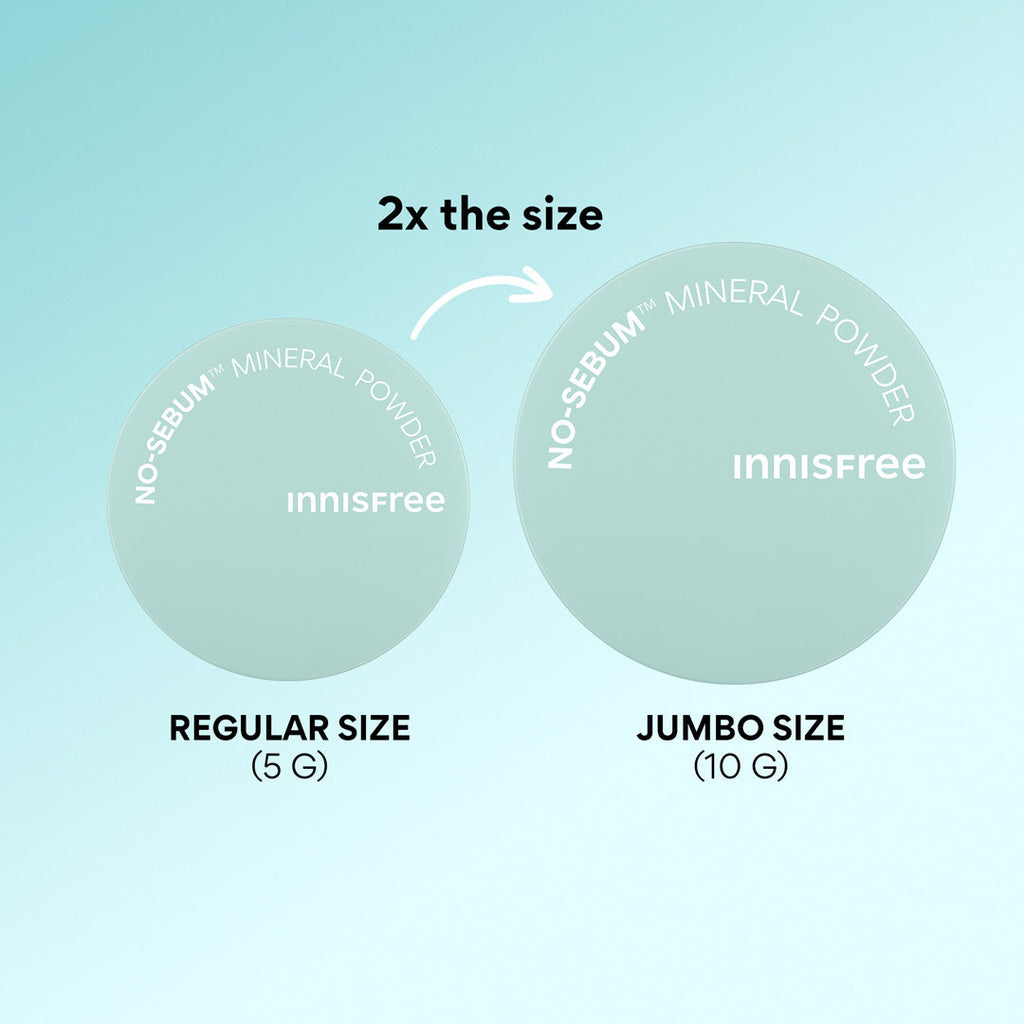 Innisfree Oil Control Mineral Powder - Loose and Pressed Powder