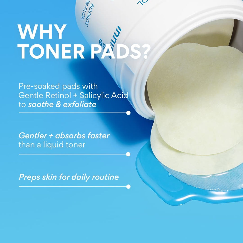 Innisfree Daily Gentle Renewing Clarifying Toner Pads