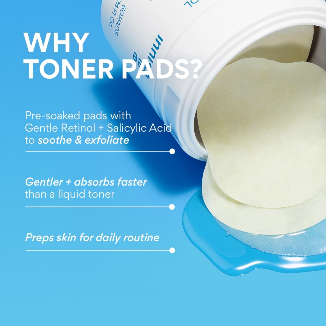 Innisfree Daily Gentle Renewing Clarifying Toner Pads