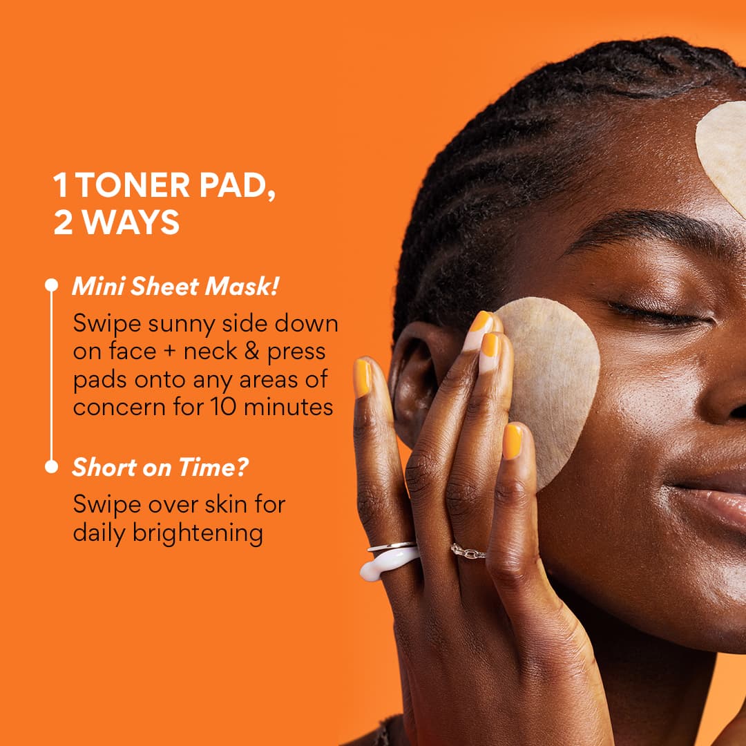 Innisfree Green Tea Enzyme Vitamin C Brightening Toner Pads