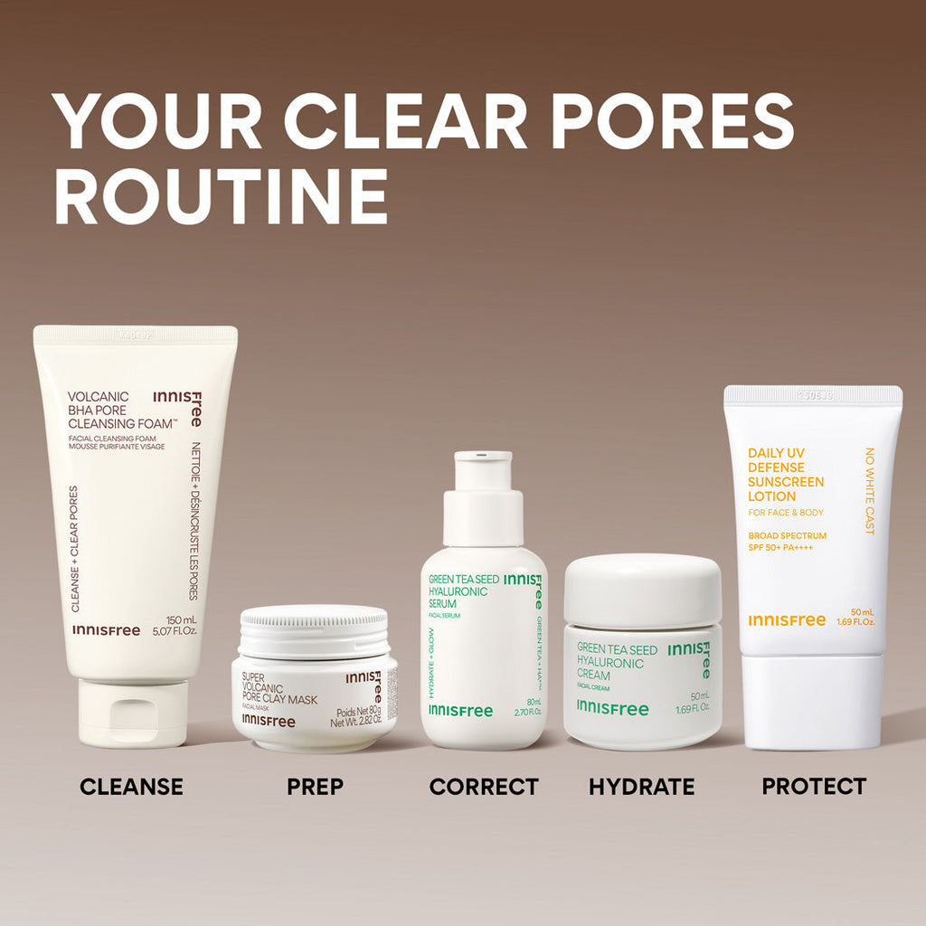 Innisfree Super Volcanic Clarifying Clay Mask Deep Cleanse and Fresh-Looking Skin