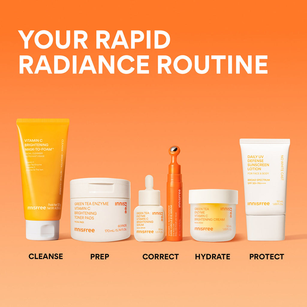 Innisfree Vitamin C Brightening Mask-to-Foam Facial Cleanser