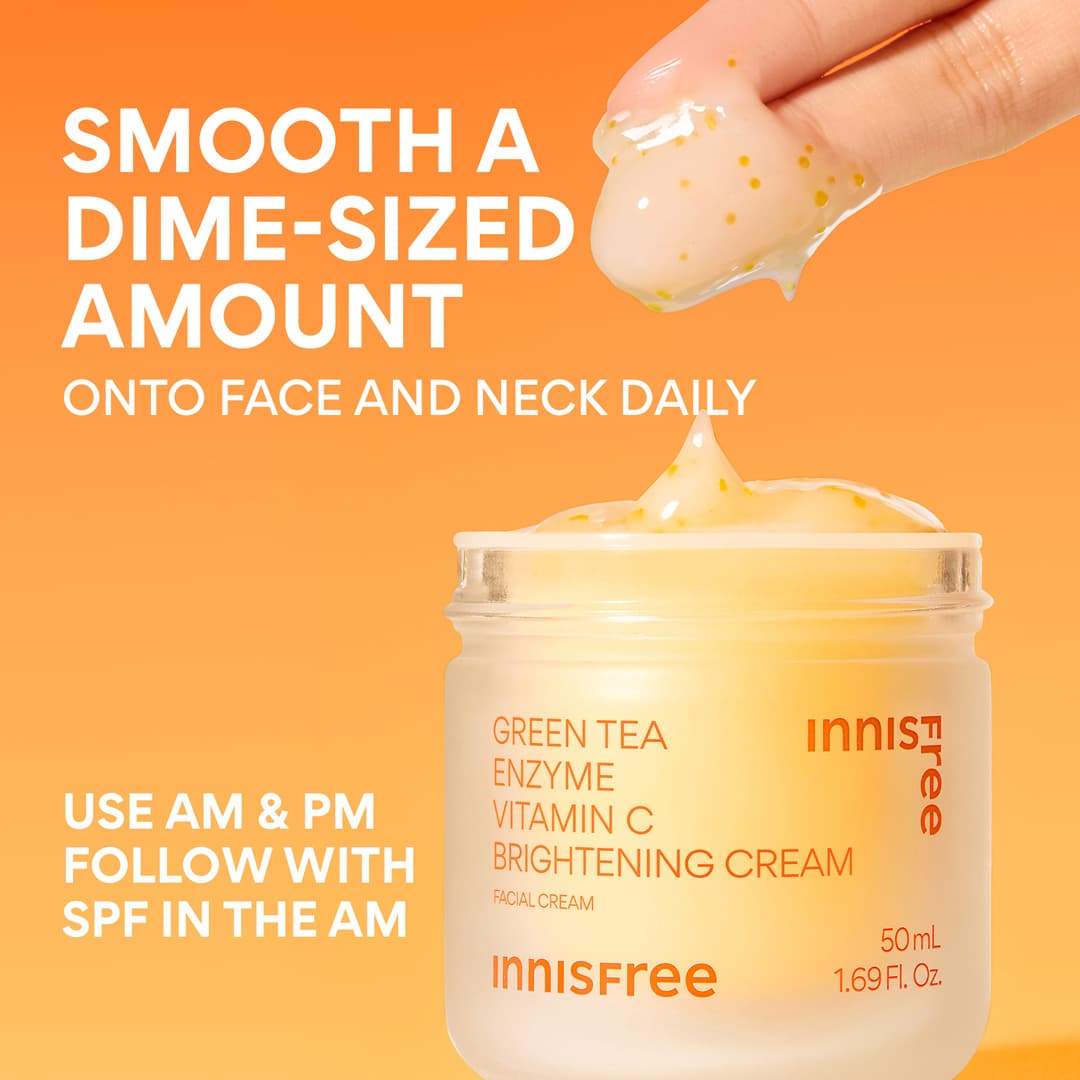 Innisfree Green Tea Enzyme Vitamin C Brightening Cream