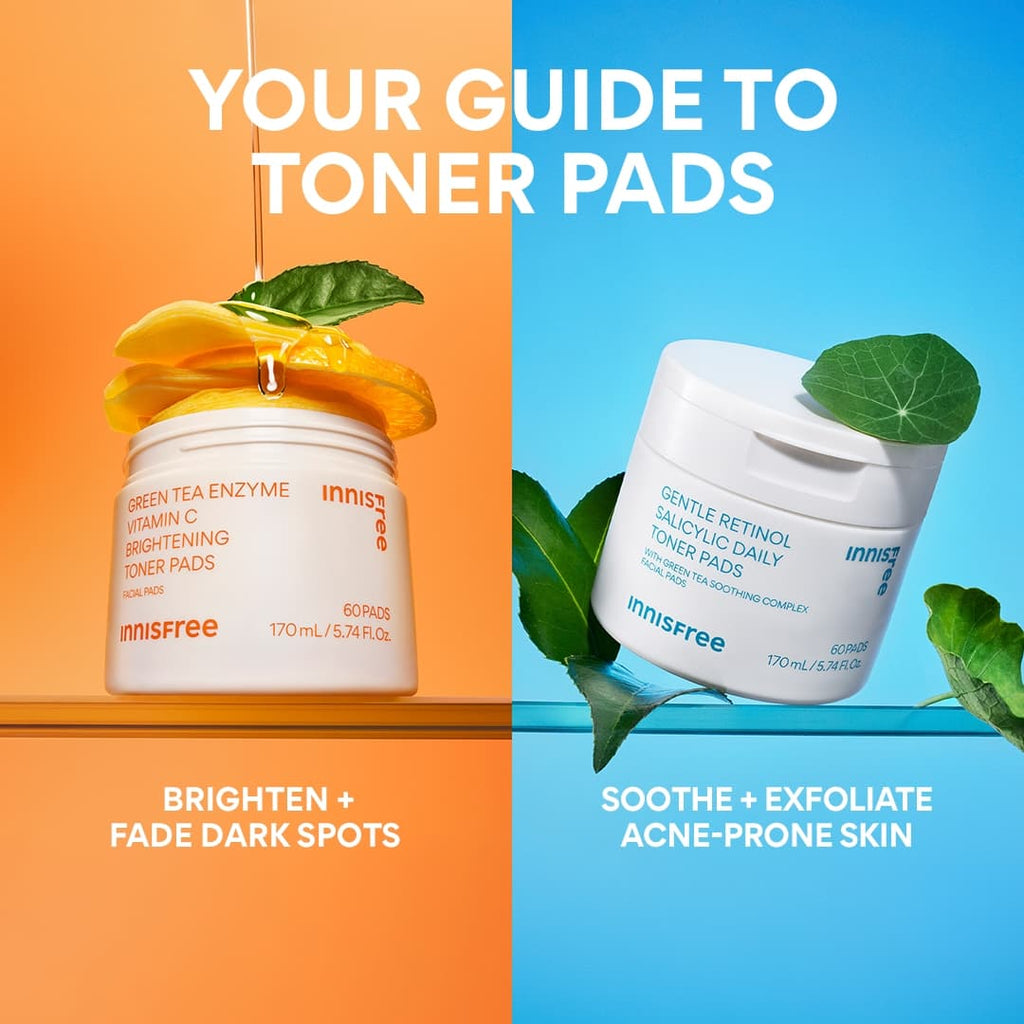 Innisfree Daily Gentle Renewing Clarifying Toner Pads