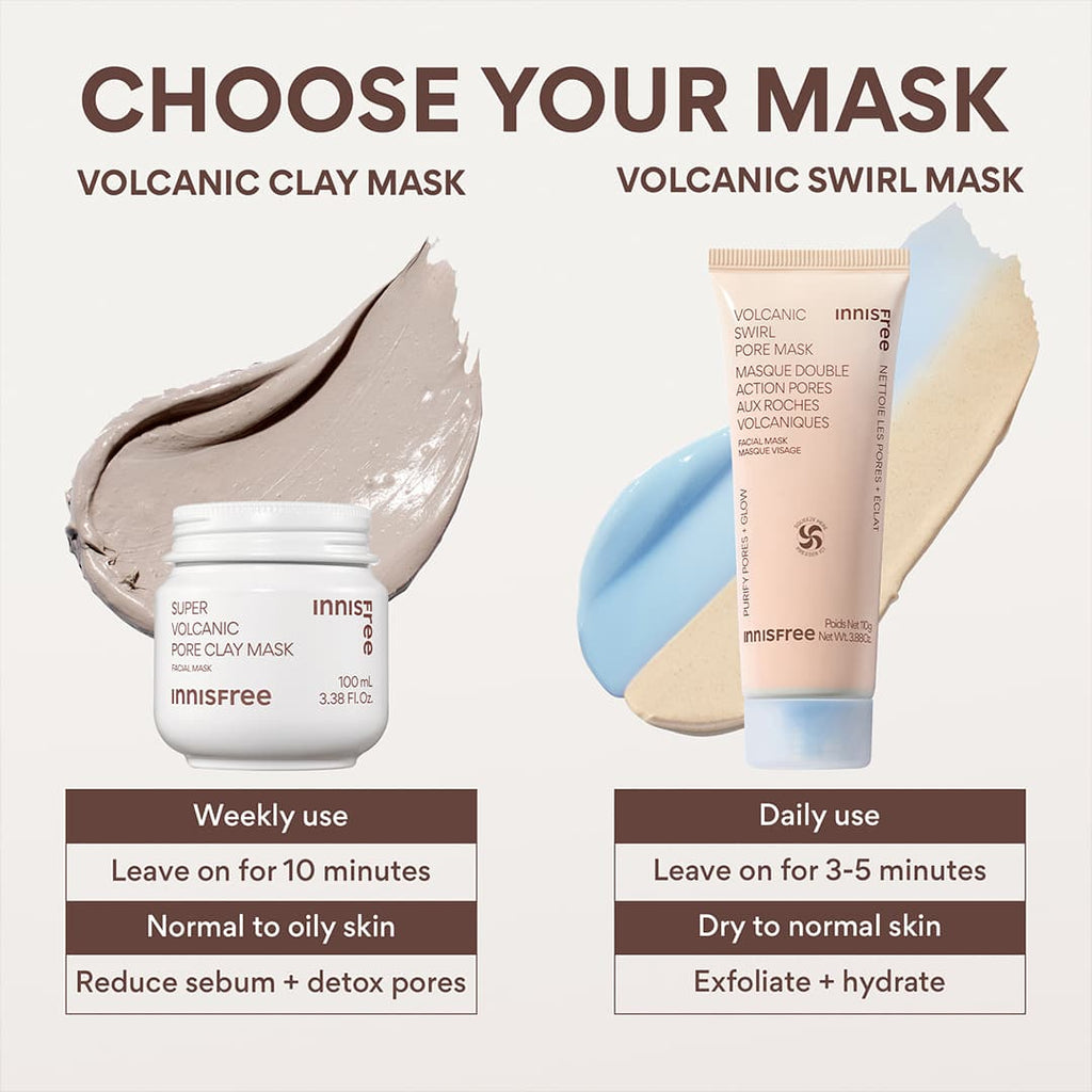 Innisfree Volcanic Swirl Clarifying Mask