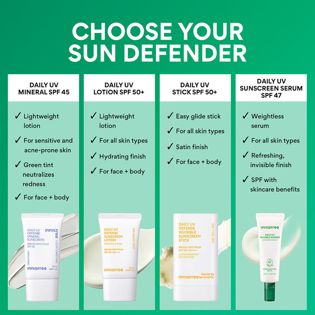 Innisfree Daily Sun Care Invisible Barrier Daily Sun Care Serum with Green Tea