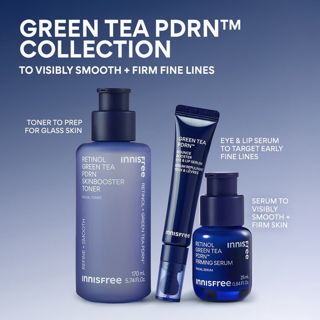 Innisfree Green Tea Peptide Complex Bounce Booster Eye and Lip Serum