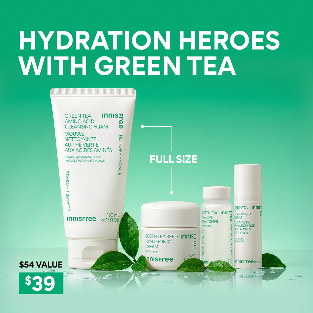 Innisfree Green Tea Hydration Heroes Set