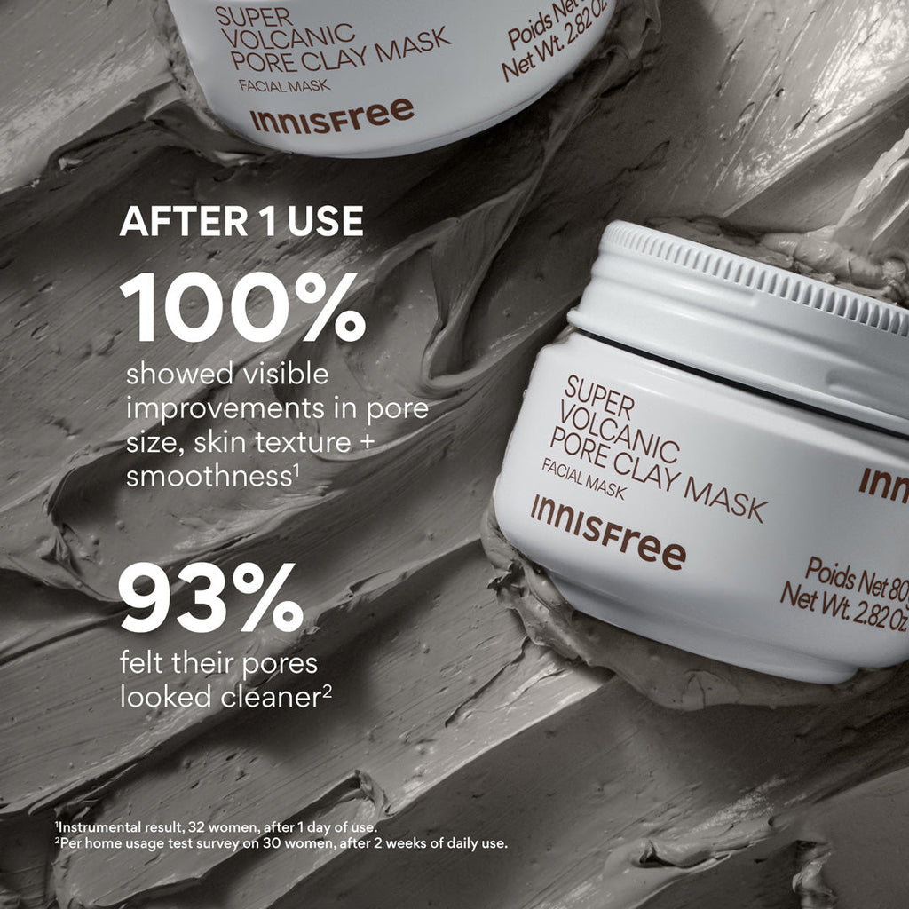 Innisfree Super Volcanic Clarifying Clay Mask Deep Cleanse and Fresh-Looking Skin