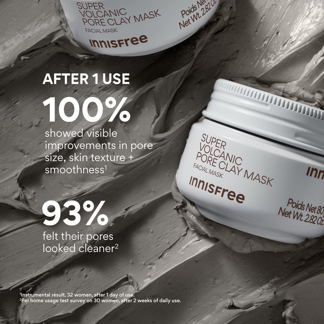 Innisfree Super Volcanic Clarifying Clay Mask Deep Cleanse and Fresh-Looking Skin