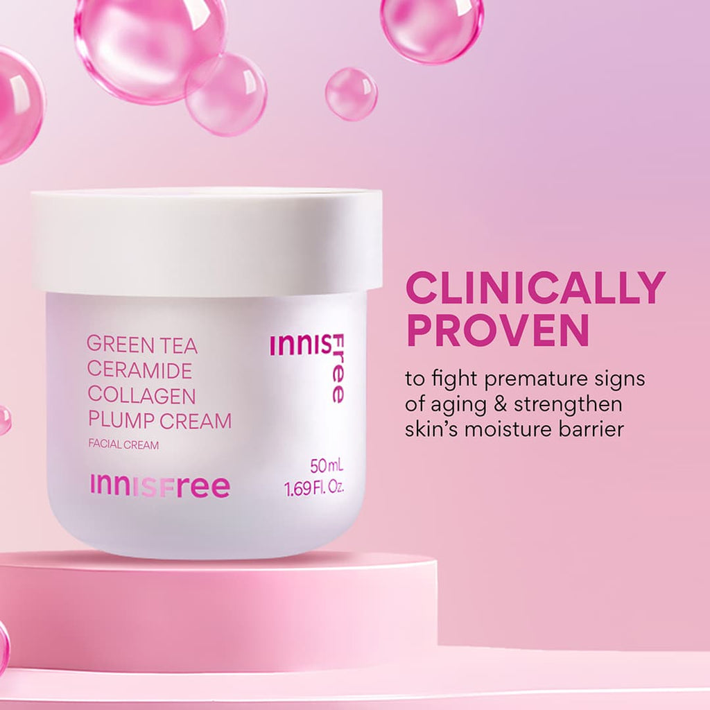 Innisfree Green Tea Ceramide Plump Cream
