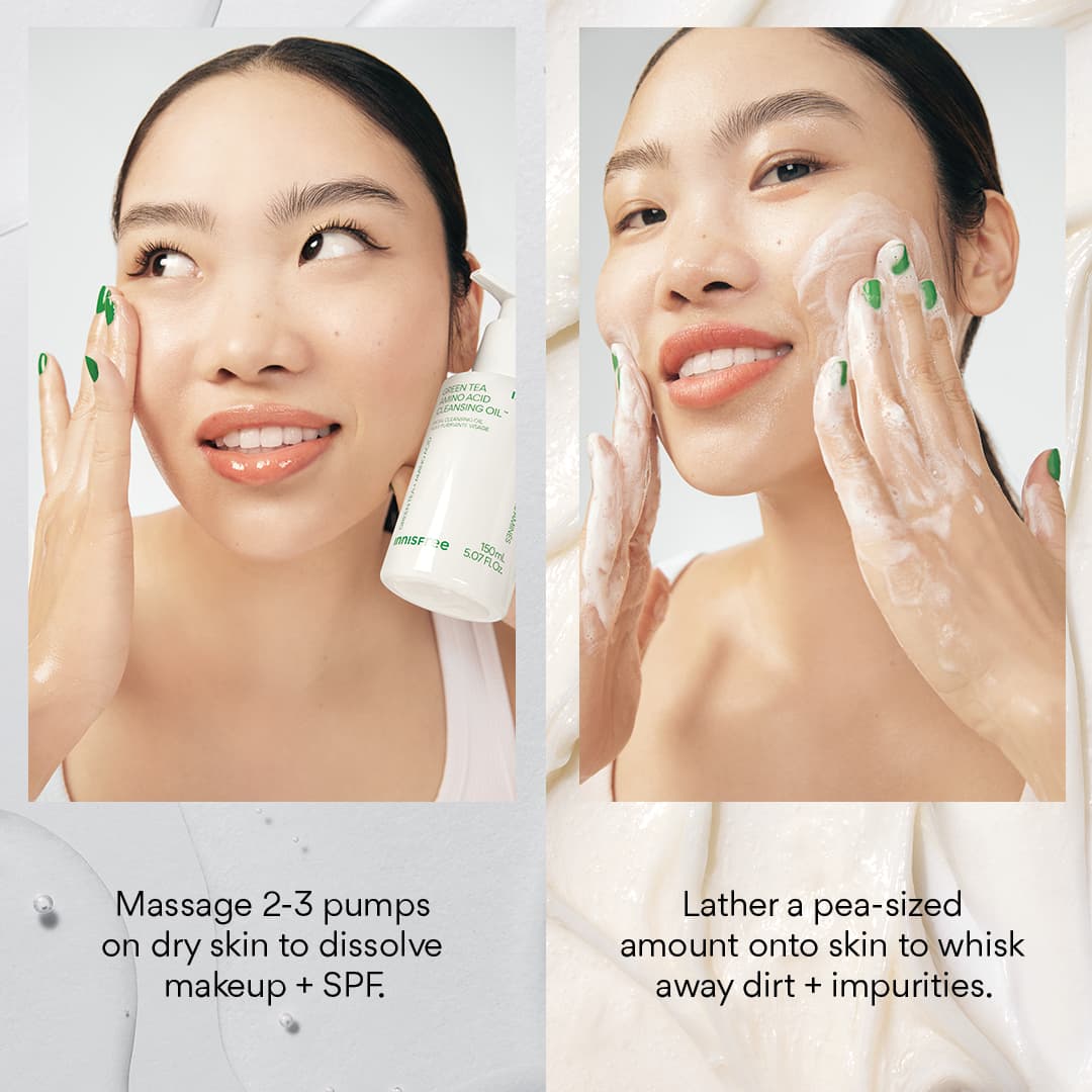 Innisfree Green Tea Double Cleanse Essentials Set
