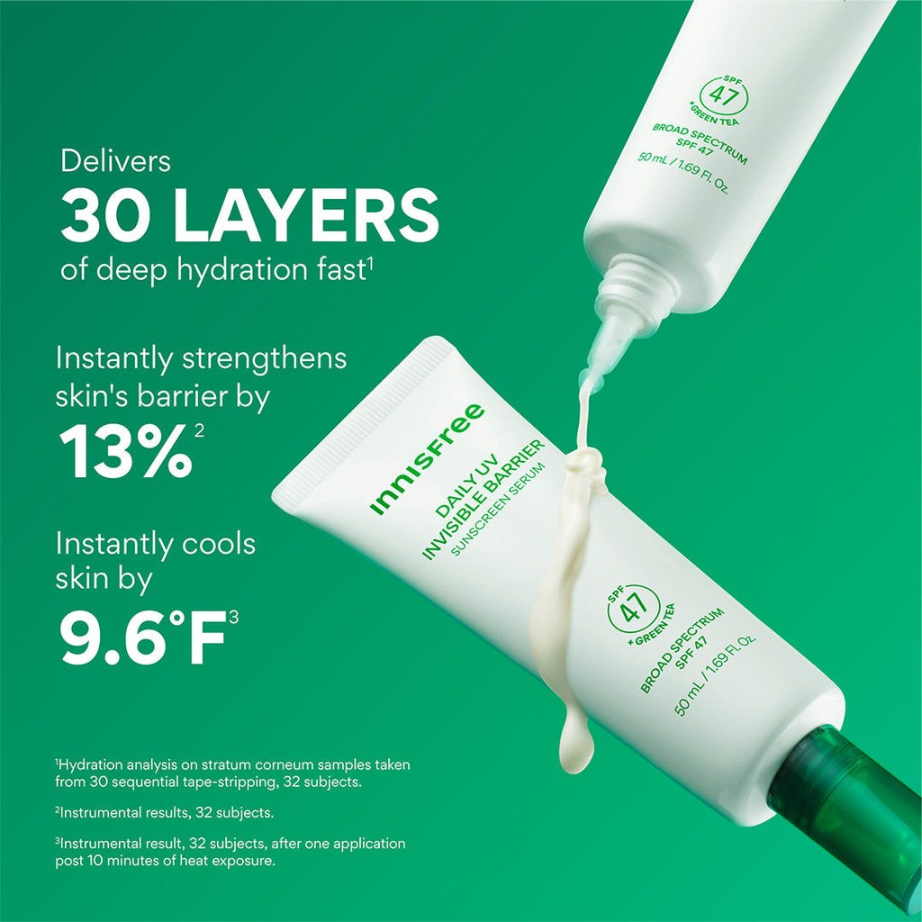 Innisfree Daily Sun Care Invisible Barrier Daily Sun Care Serum with Green Tea