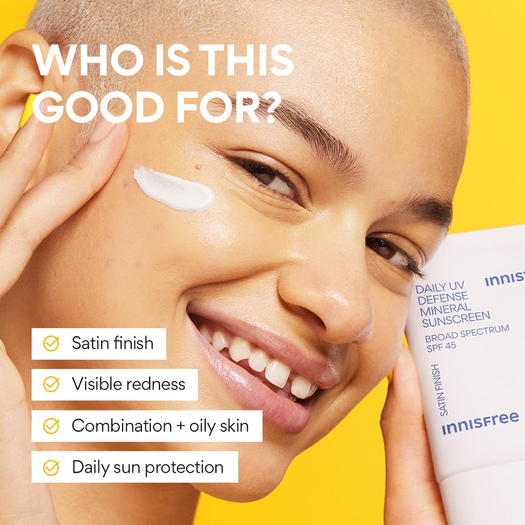 Innisfree Daily Sun Care Defense Mineral Sun Care Daily Sun Care with Color Correcting