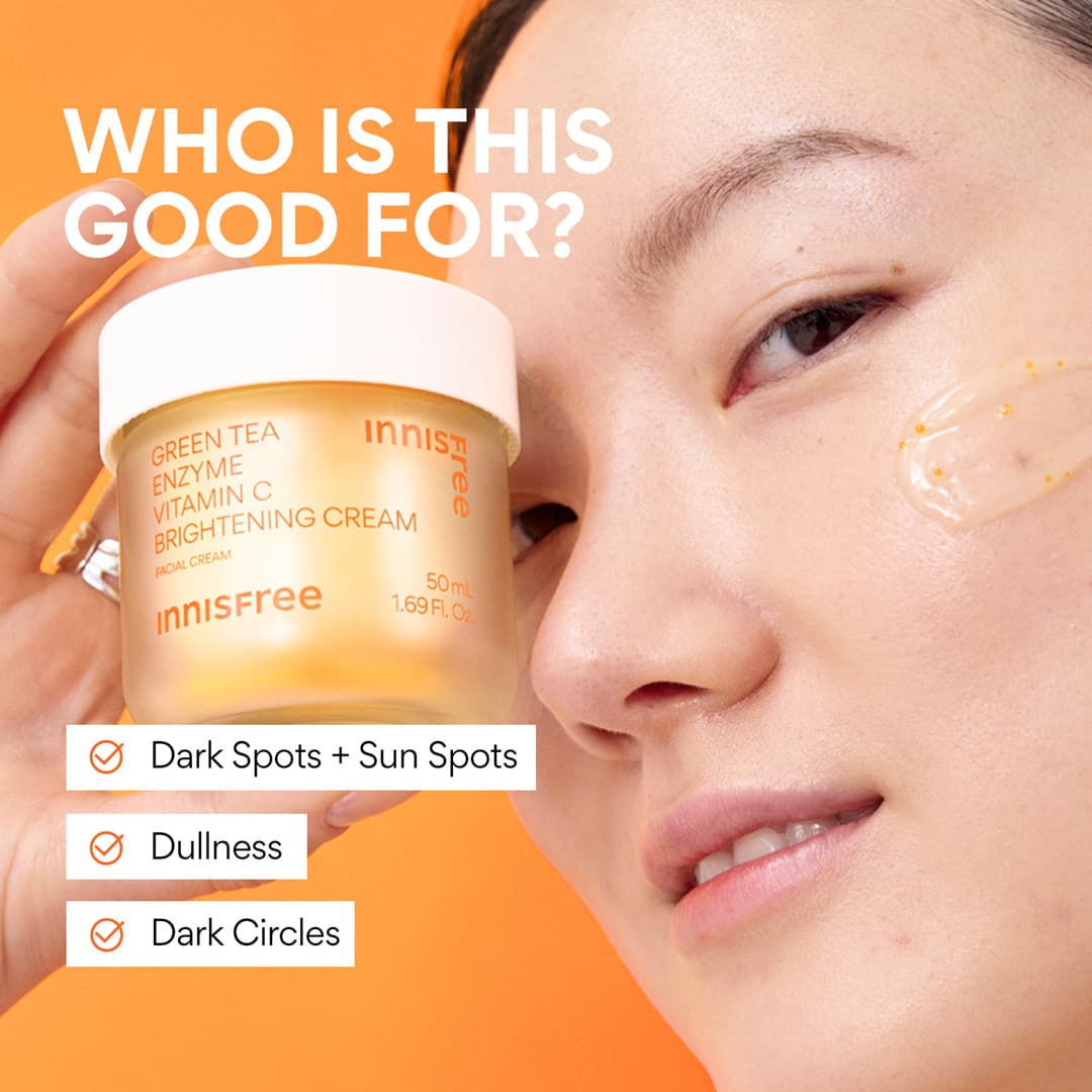 Innisfree Green Tea Enzyme Vitamin C Brightening Cream