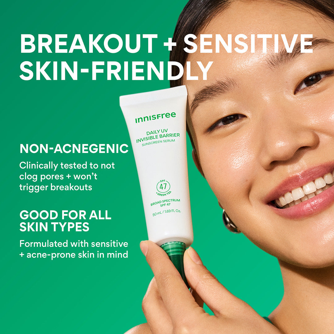 Innisfree Daily Sun Care Invisible Barrier Daily Sun Care Serum with Green Tea