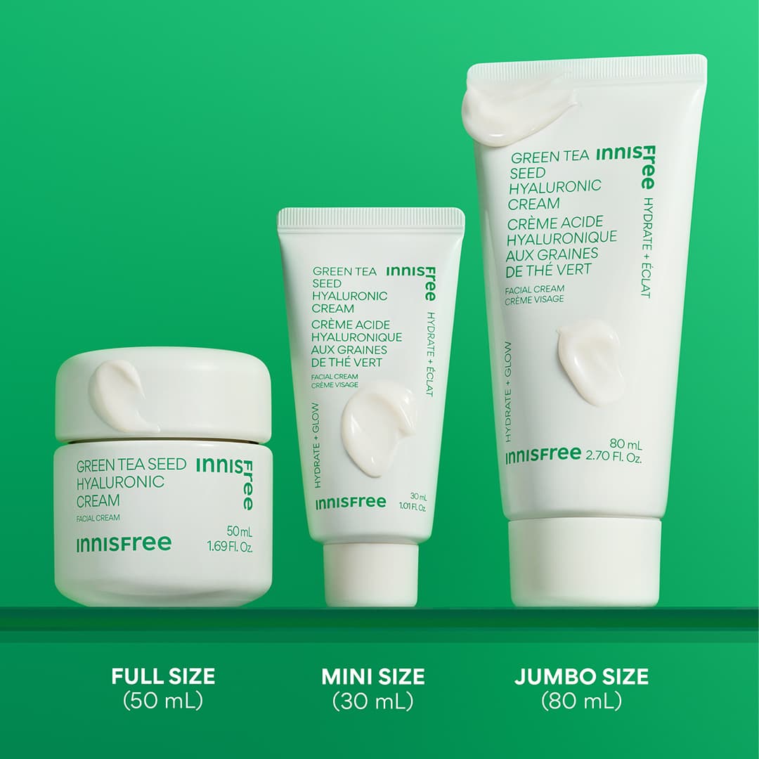 Innisfree Green Tea Seed Hyaluronic Acid Cream Face Moisturizer
