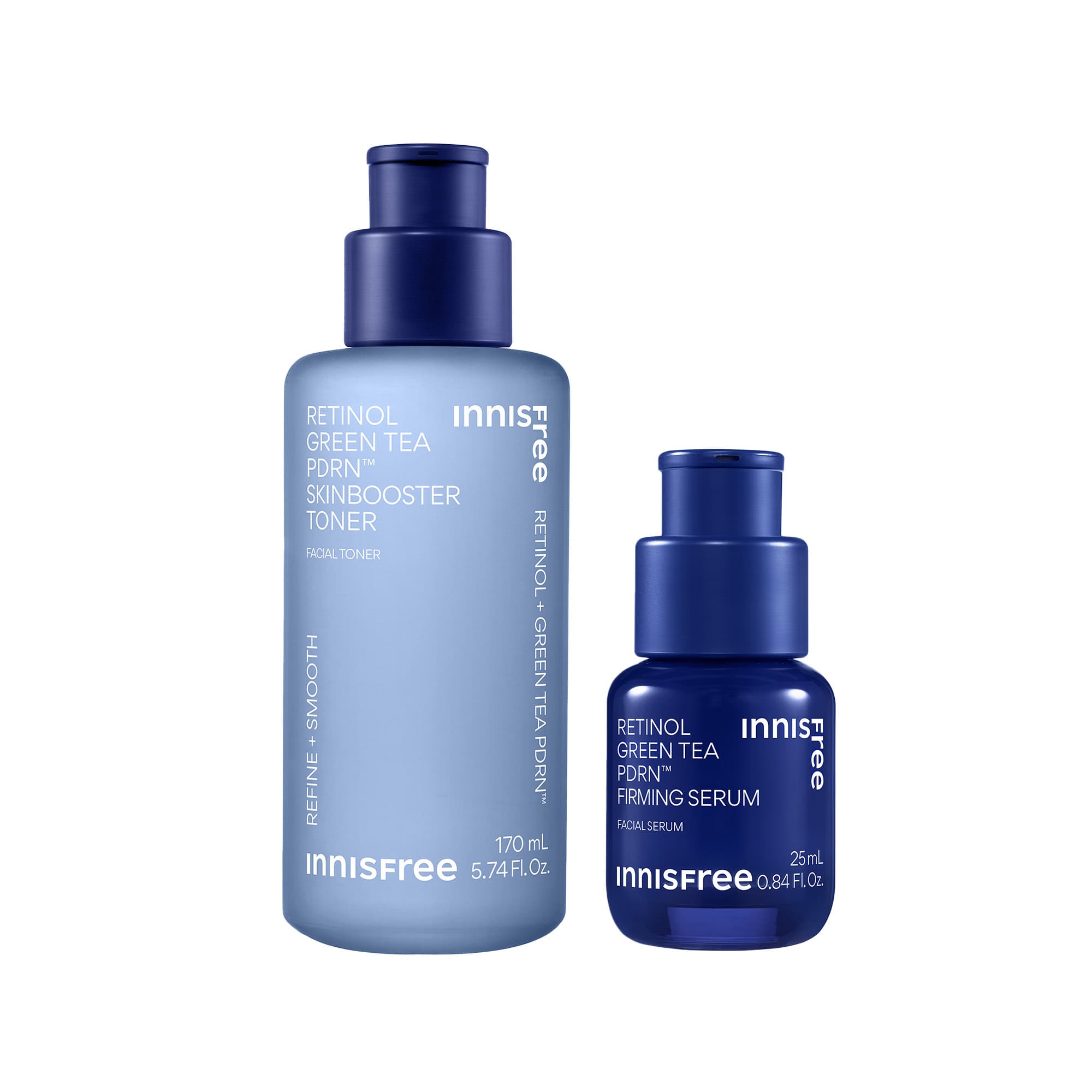 Innisfree Green Tea Peptide Complex Glass Skin Duo