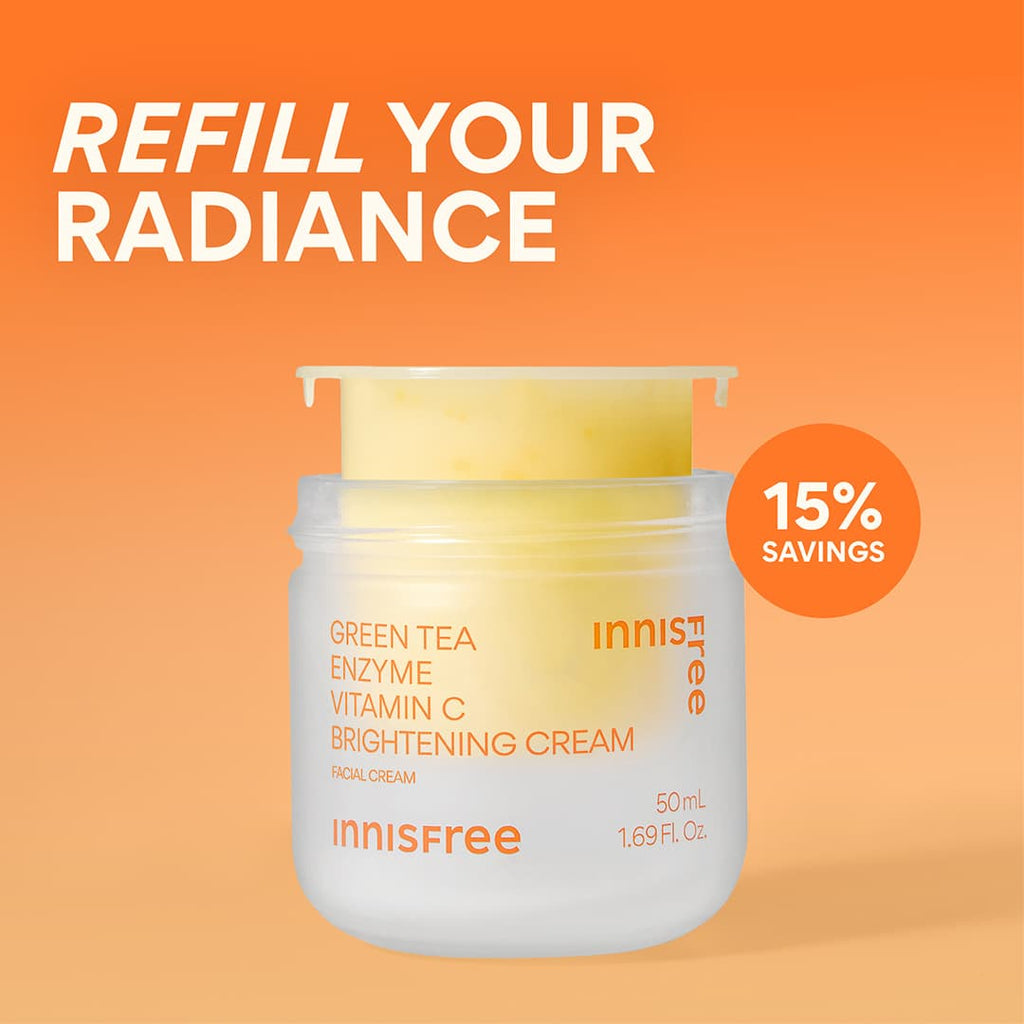 Innisfree Green Tea Enzyme Vitamin C Brightening Cream