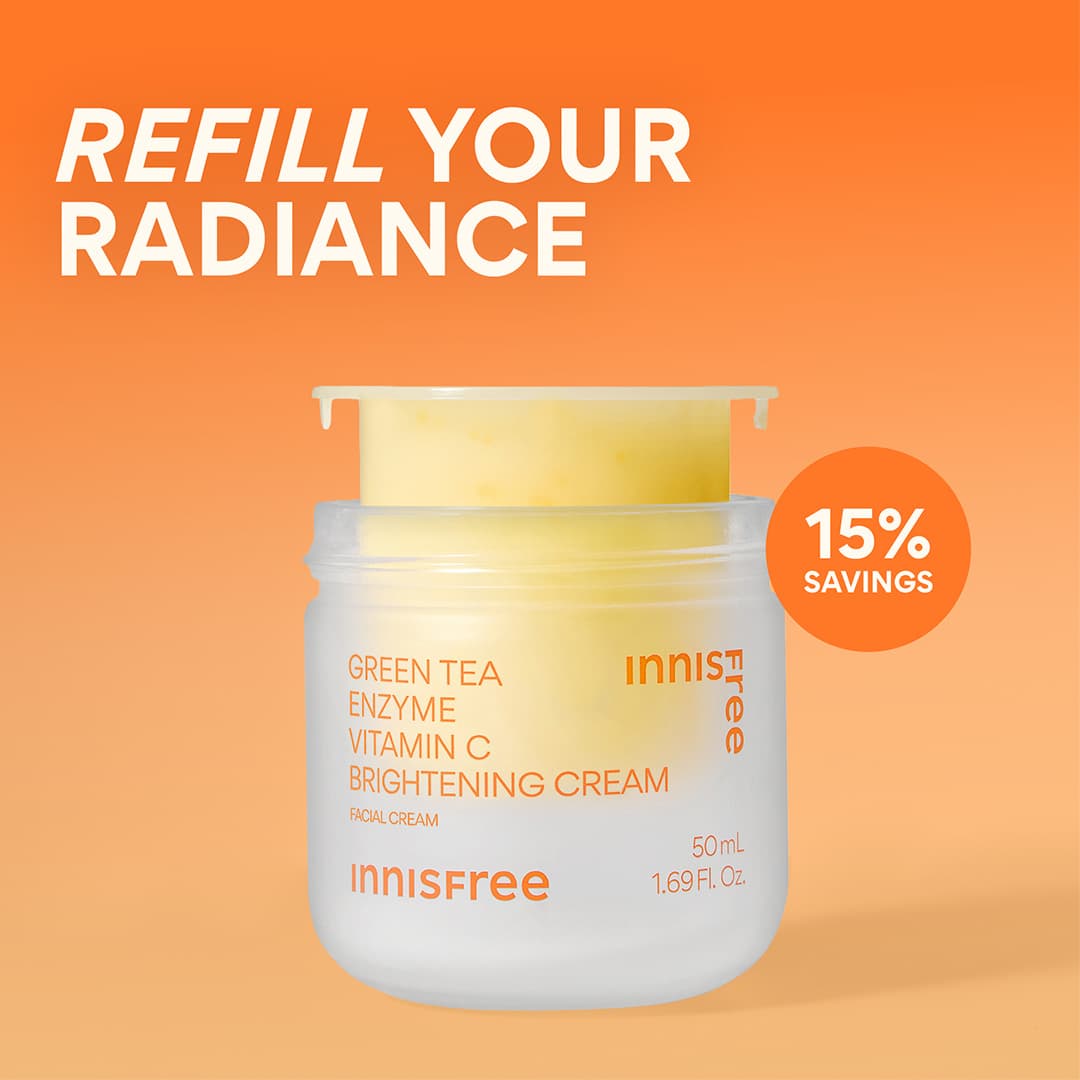 Innisfree Green Tea Enzyme Vitamin C Brightening Cream